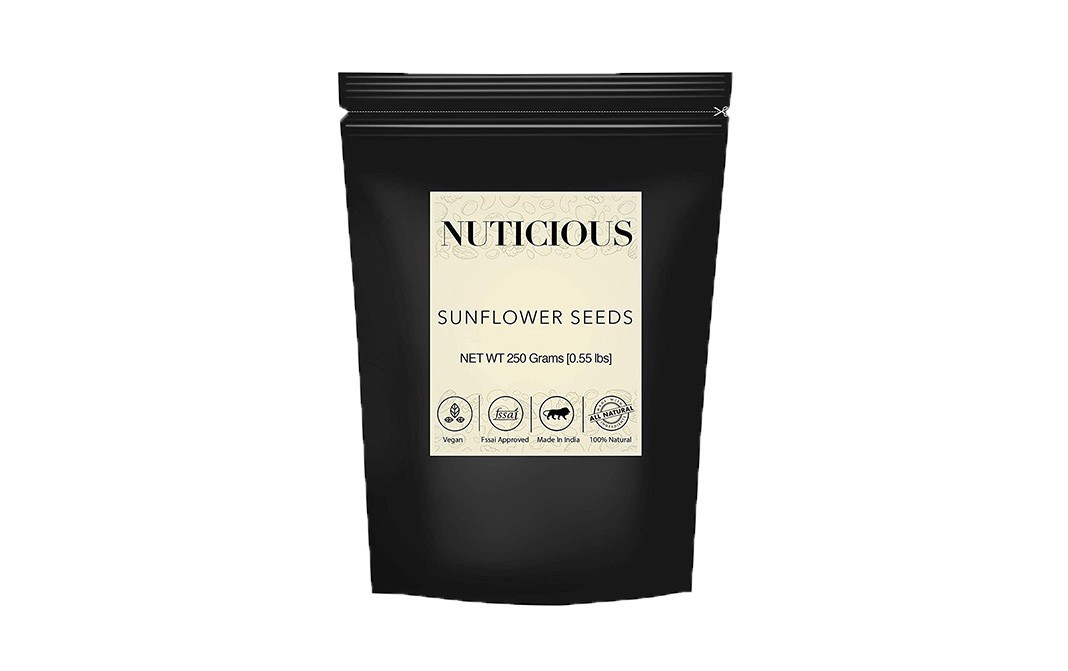 Nuticious Sunflower Seeds    Pack  250 grams